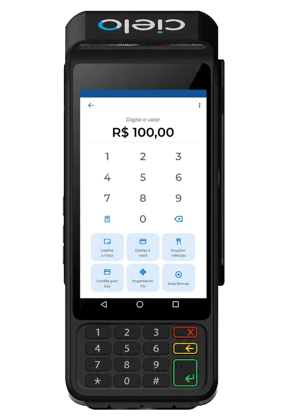 Maquininha Cielo Smart, a mais usada do varejo